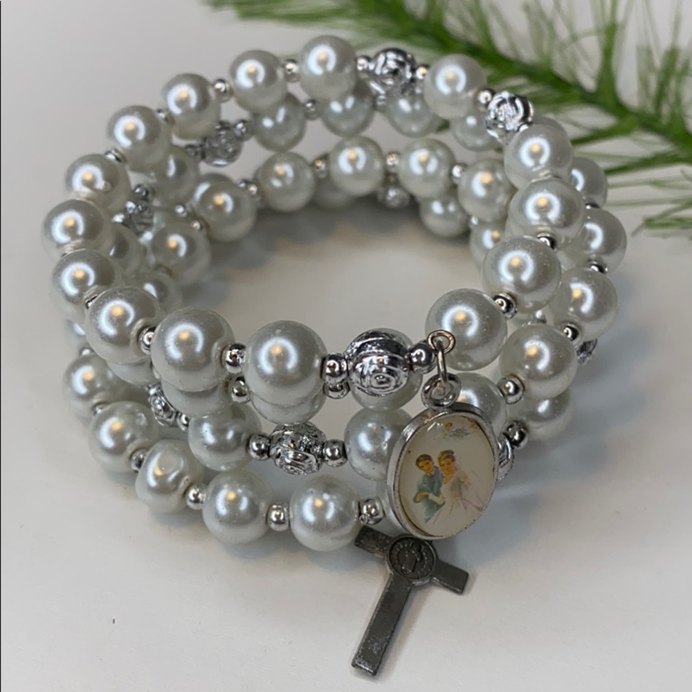 Christian marriage bracelet, wedding jewelry